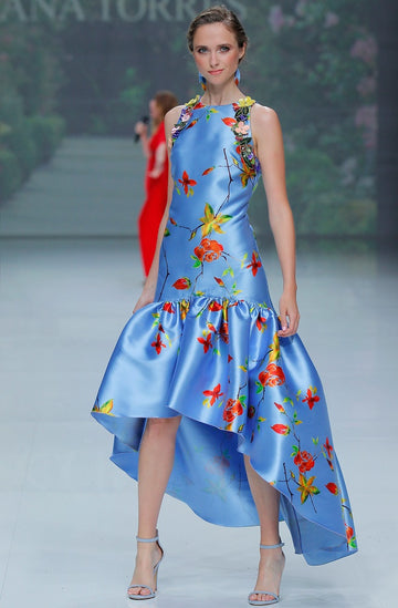 Abito Ana Torres Maxi Rouche 19071A